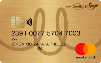 Tarjeta de Crédito Carulla Mastercard Gold